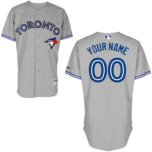 Toronto Blue Jays Authentic Personalized 2012 Road Jersey Toronto Blue Jays Authentic Personalized 2012 Road Jersey